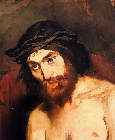 The Head of Christ Edouard Manet